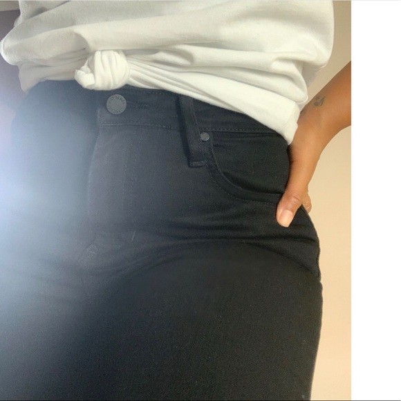 🎉HP🎉Just Black Perfect Pair Bell Bottom Jeans - Picture 3 of 7